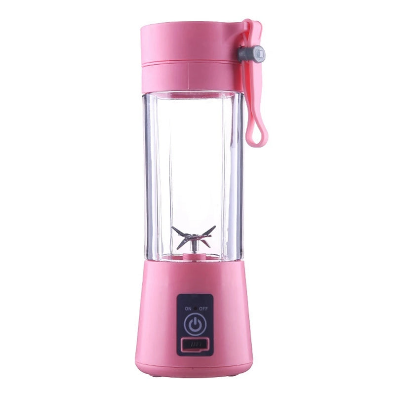 Mini liquidificador portátil Shake Take Juice Cup - 6 lâminas, bateria recarregável, USB