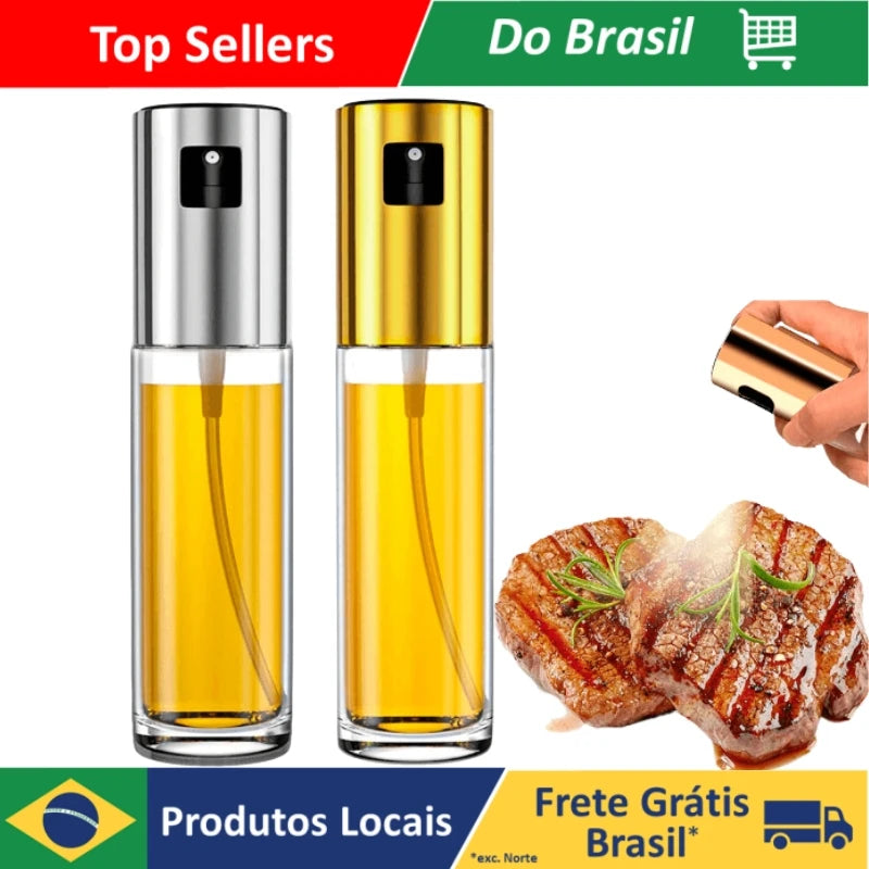 Spray Multiuso Pulverizador de óleo de cozinha Garrafa de spray de óleo,Dispensador de azeite para fritadeira a ar,