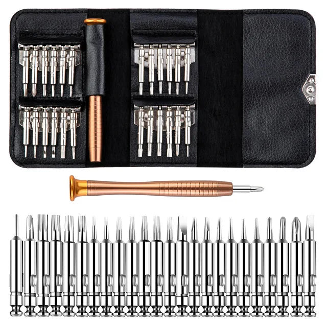 Conjunto de chave de fenda magnética torx phillips, kit de brocas wozobuy com removedor de chave elétrica, ferramentas para reparo de telefone e pc